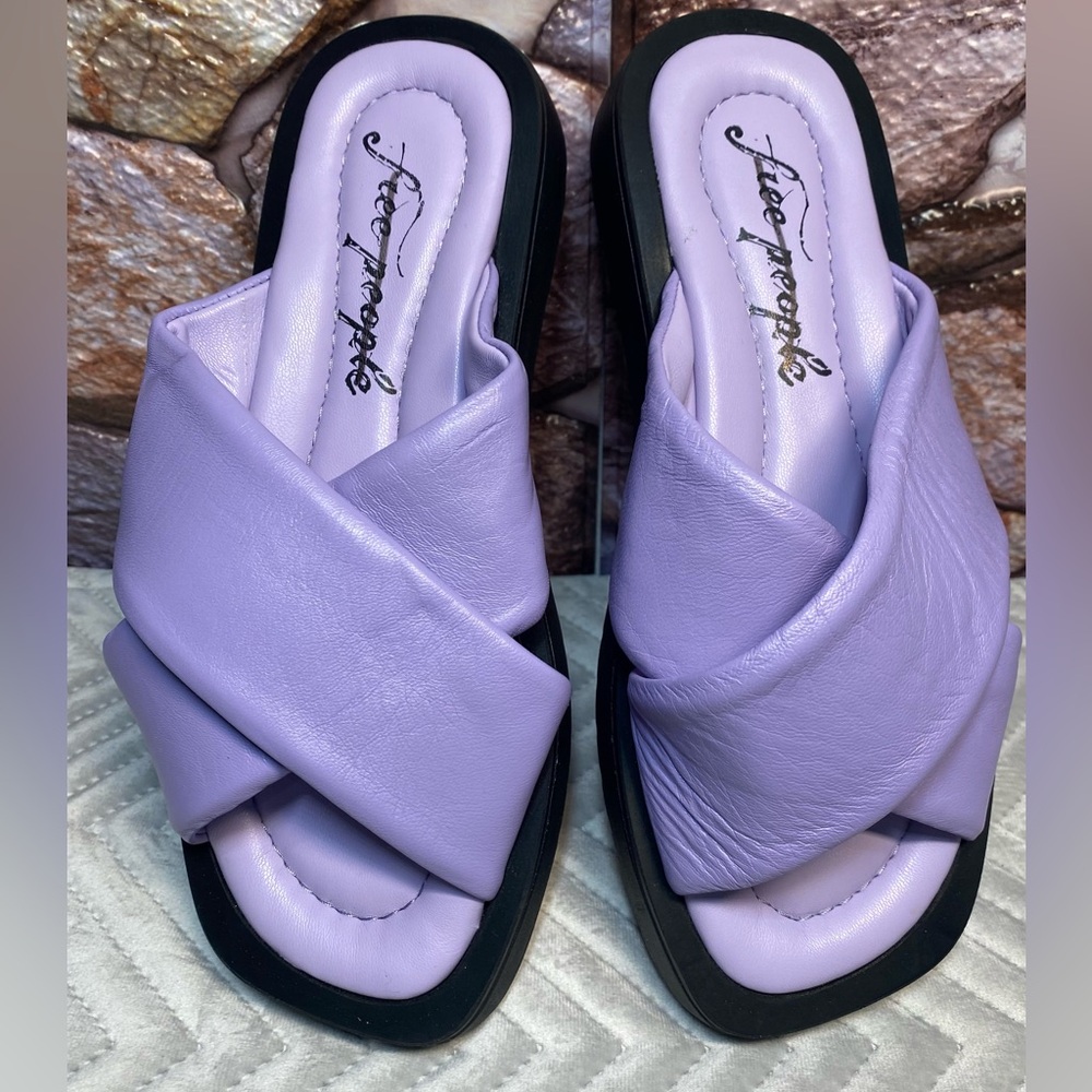 FREE PEOPLE CROSSBAND SANDALS - Picture 5 of 6